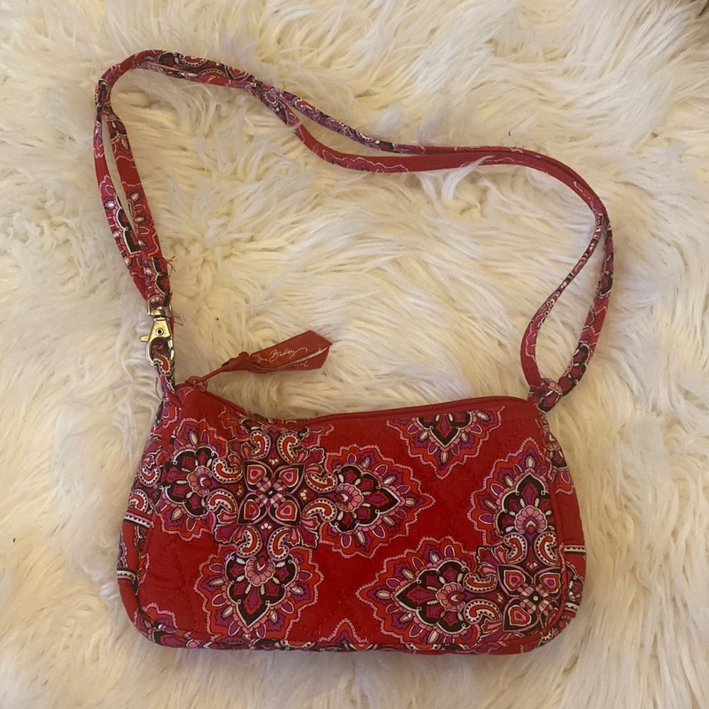 Vera Bradley small red crossbody